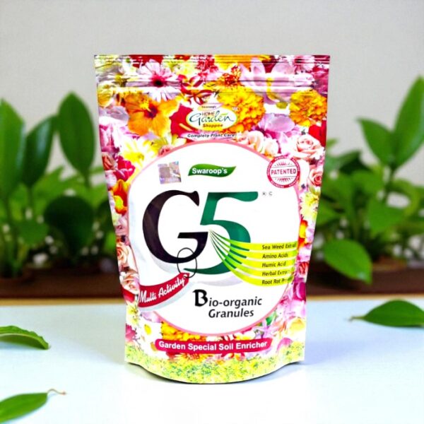 G5 Bio-organic Granules Fertilizer (500gm) | Organic Plant Food | Soil Enricher